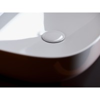Раковина Ceramicanova Element CN5030, 60 см, накладная, сантехфарфор, цвет белый