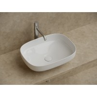 Раковина Ceramicanova Element CN5031, 50 см, накладная, сантехфарфор, цвет белый