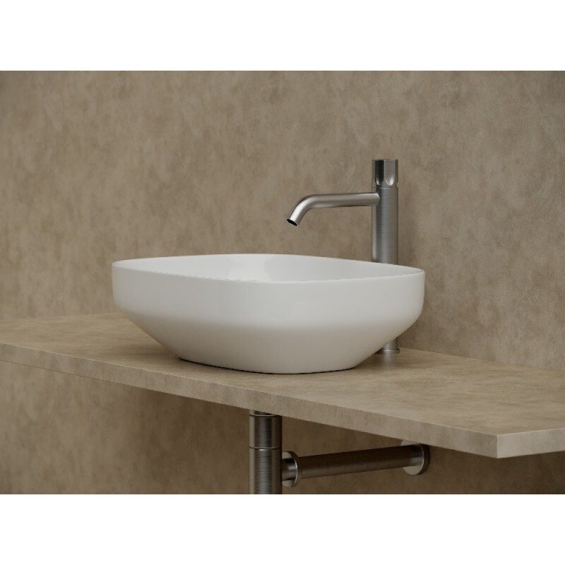 Раковина Ceramicanova Element CN5031, 50 см, накладная, сантехфарфор, цвет белый