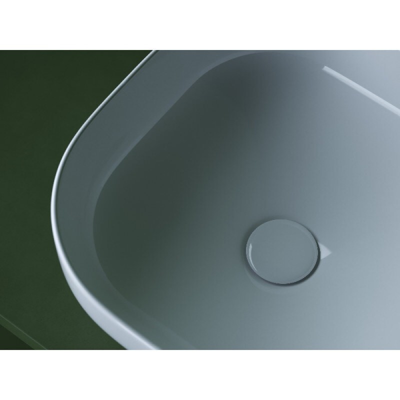 Раковина Ceramicanova Element CN5032, 40 см, накладная, сантехфарфор, цвет белый