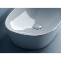 Раковина Ceramicanova Element CN5039, 60 см, накладная, сантехфарфор, цвет белый
