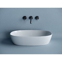 Раковина Ceramicanova Element CN5039, 60 см, накладная, сантехфарфор, цвет белый