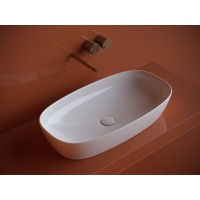 Раковина Ceramicanova Element CN5040, 70 см, накладная, сантехфарфор, цвет белый