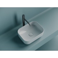 Раковина Ceramicanova Element CN5042, 40 см, накладная, сантехфарфор, цвет белый