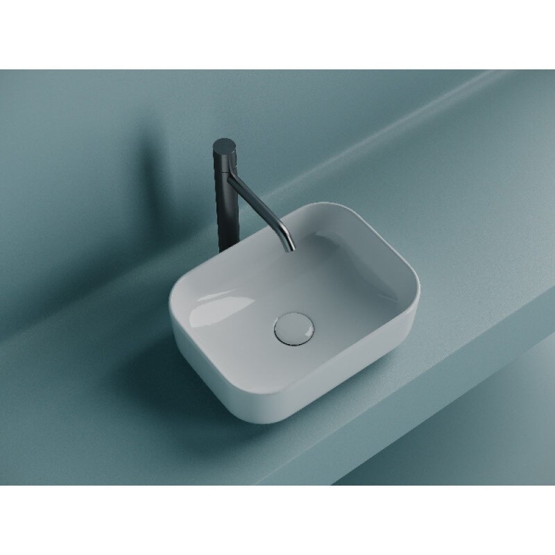 Раковина Ceramicanova Element CN5042, 40 см, накладная, сантехфарфор, цвет белый