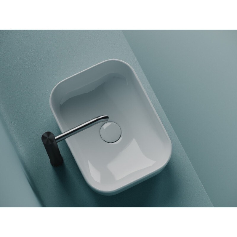 Раковина Ceramicanova Element CN5042, 40 см, накладная, сантехфарфор, цвет белый
