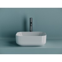Раковина Ceramicanova Element CN5042, 40 см, накладная, сантехфарфор, цвет белый