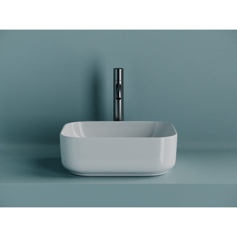 Раковина Ceramicanova Element CN5042, 40 см, накладная, сантехфарфор, цвет белый