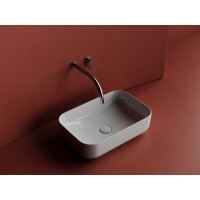 Раковина Ceramicanova Element CN5043, 50 см, накладная, сантехфарфор, цвет белый