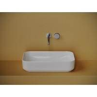 Раковина Ceramicanova Element CN5044, 60 см, накладная, сантехфарфор, цвет белый