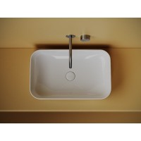 Раковина Ceramicanova Element CN5044, 60 см, накладная, сантехфарфор, цвет белый