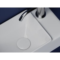 Раковина Ceramicanova Element, 40 см, подвесная, цвет белый, CN5045, сантехфарфор