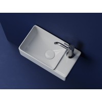 Раковина Ceramicanova Element, 40 см, подвесная, цвет белый, CN5045, сантехфарфор
