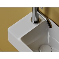 Раковина Ceramicanova Element, 40 см, подвесная, цвет белый, CN5046, сантехфарфор