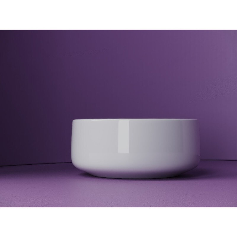 Раковина Ceramicanova Element, 35 см, накладная, цвет белый, CN5047, сантехфарфор