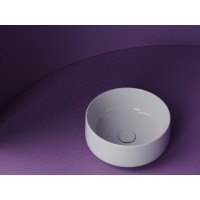 Раковина Ceramicanova Element, 35 см, накладная, цвет белый, CN5047, сантехфарфор