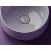 Раковина Ceramicanova Element, 35 см, накладная, цвет белый, CN5047, сантехфарфор