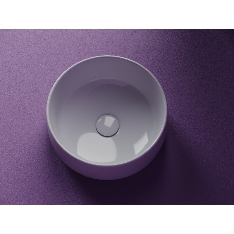 Раковина Ceramicanova Element, 35 см, накладная, цвет белый, CN5047, сантехфарфор