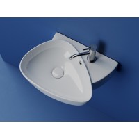 Раковина Ceramicanova Element CN5049, 49 см, сантехфарфор, белая