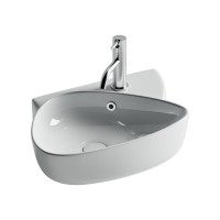 Раковина Ceramicanova Element CN5049, 49 см, сантехфарфор, белая