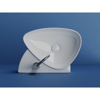 Раковина Ceramicanova Element CN5049, 49 см, сантехфарфор, белая