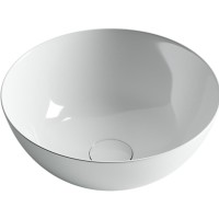 Раковина Ceramicanova CN6002 35.8 x 35.8 x 15.5 см, накладная, круглая, без перелива, сантехфарфор