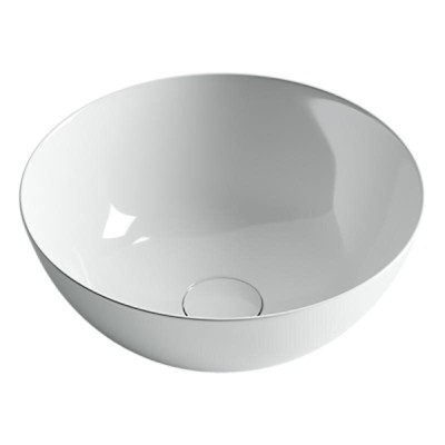 Раковина Ceramicanova CN6002 35.8 x 35.8 x 15.5 см, накладная, круглая, без перелива, сантехфарфор