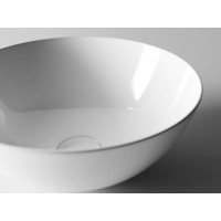 Раковина Ceramicanova CN6002 35.8 x 35.8 x 15.5 см, накладная, круглая, без перелива, сантехфарфор