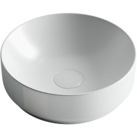 Раковина Ceramicanova CN6006 35.5 x 35.5 x 12.5 см, накладная, круглая, без перелива, сантехфарфор