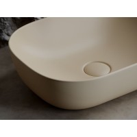 Раковина Ceramicanova Element накладная, 45.5 х 32.5 см, капучино матовый, CN6009MC, сантехфарфор