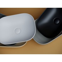 Раковина Ceramicanova Element накладная, 45.5 х 32.5 см, капучино матовый, CN6009MC, сантехфарфор