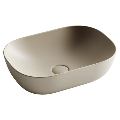 Раковина Ceramicanova Element накладная, 45.5 х 32.5 см, капучино матовый, CN6009MC, сантехфарфор