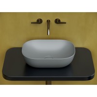 Раковина Ceramicanova Element накладная, 45.5 х 32.5 см, антрацит матовый, CN6009MH, сантехфарфор