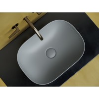 Раковина Ceramicanova Element накладная, 45.5 х 32.5 см, антрацит матовый, CN6009MH, сантехфарфор