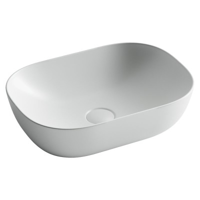 Раковина Ceramicanova Element накладная, 45.5 х 32.5 см, белый матовый, CN6009MW, сантехфарфор