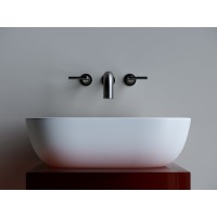 Раковина Ceramicanova Element накладная, 45.5 х 32.5 см, белый матовый, CN6009MW, сантехфарфор