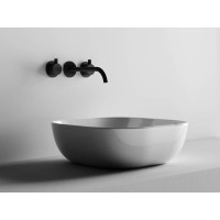 Раковина Ceramicanova CN6010 41.5 x 41.5 x 14.5 см, накладная, квадратная, без перелива, сантехфарфор