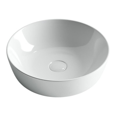 Раковина Ceramicanova CN6013 41.5 x 41.5 x 13.5 см, накладная, круглая, без перелива, сантехфарфор