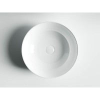 Раковина Ceramicanova CN6013 41.5 x 41.5 x 13.5 см, накладная, круглая, без перелива, сантехфарфор