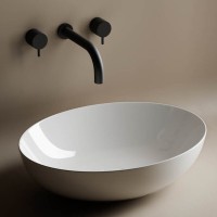 Раковина Ceramicanova Element CN6017, 52 x 39.5 x 13 см, накладная, белая, сантехфарфор