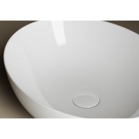 Раковина Ceramicanova Element CN6017, 52 x 39.5 x 13 см, накладная, белая, сантехфарфор