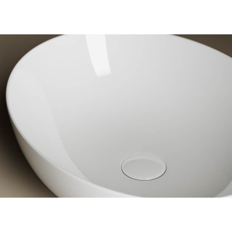 Раковина Ceramicanova Element CN6017, 52 x 39.5 x 13 см, накладная, белая, сантехфарфор