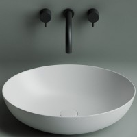 Раковина Ceramicanova Element 52 x 39.5 x 13 см, накладная, белая матовая, CN6017MW, сантехфарфор