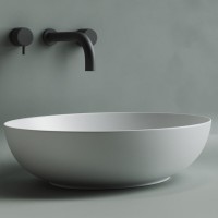 Раковина Ceramicanova Element 52 x 39.5 x 13 см, накладная, белая матовая, CN6017MW, сантехфарфор
