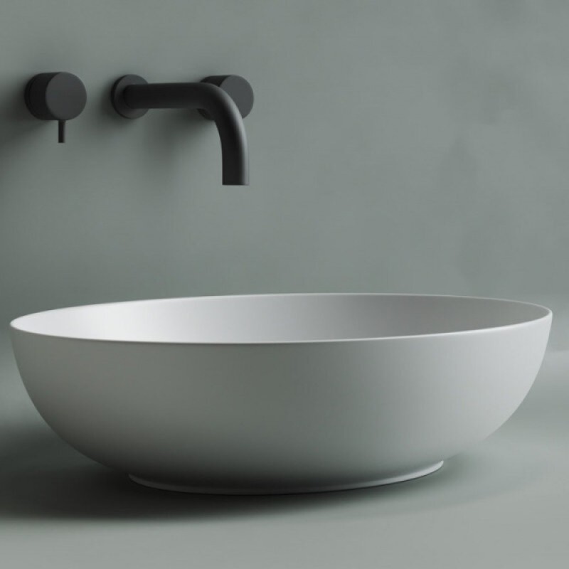 Раковина Ceramicanova Element 52 x 39.5 x 13 см, накладная, белая матовая, CN6017MW, сантехфарфор