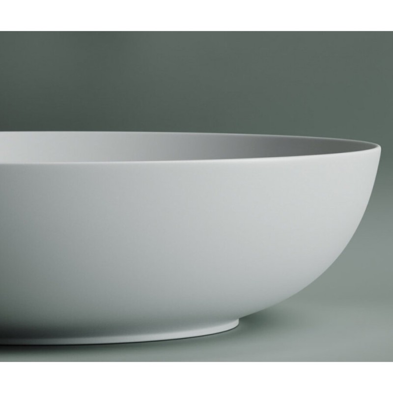 Раковина Ceramicanova Element 52 x 39.5 x 13 см, накладная, белая матовая, CN6017MW, сантехфарфор