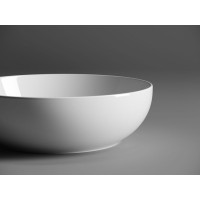Раковина Ceramicanova Element CN6020, 37 x 37 x 11 см, накладная, круглая, без перелива, сантехфарфор