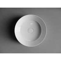 Раковина Ceramicanova Element CN6020, 37 x 37 x 11 см, накладная, круглая, без перелива, сантехфарфор