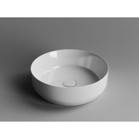Раковина Ceramicanova Element CN6022 39 x 39 x 12 см, накладная, круглая, без перелива, сантехфарфор