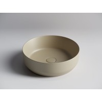 Раковина Ceramicanova Element CN6022MC 39 x 39 x 12 см, накладная, круглая, без перелива, сантехфарфор